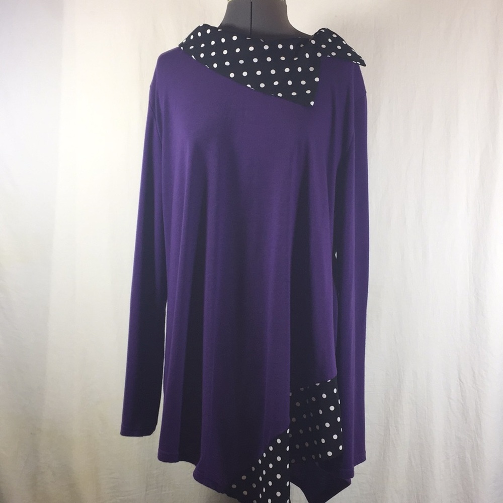 Nendu Women Long Sleeve Tunic Top Size 5XL